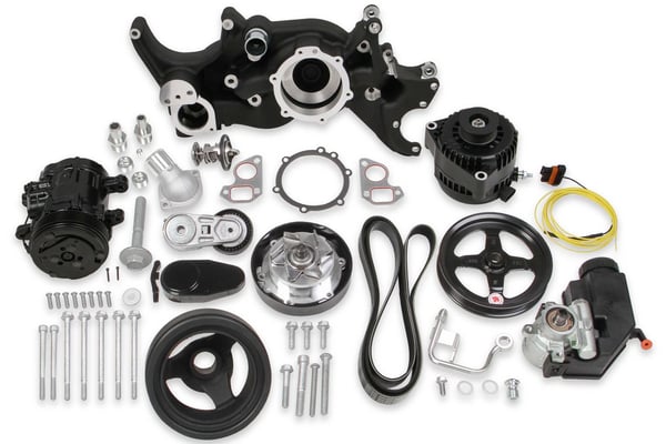 LS Mid-Mount Complete Engine Accessory System, by HOLLEY, Ma  for Sale $2,399 