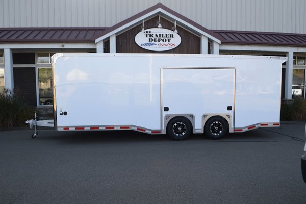 Featherlite 8’6″ X 24′ ENCLOSED CAR HAULER 12K  for Sale $44,525 