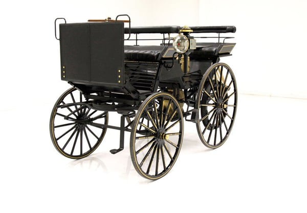 1890 Daimler Four Wheel Automobile Replica