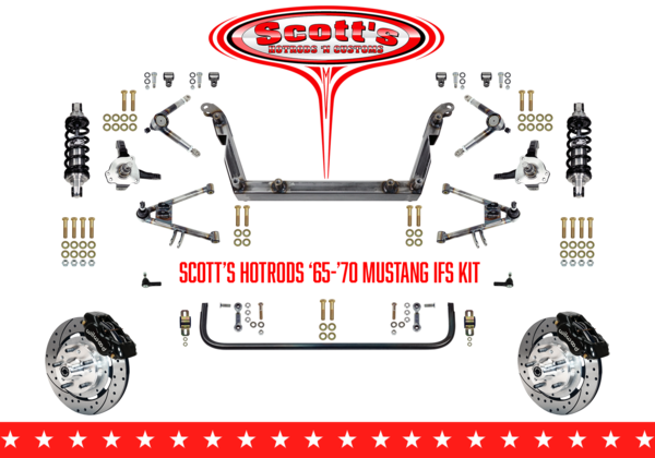 Scott's Hotrods '65-'70 Mustang IFS Kit  for Sale $5,069 