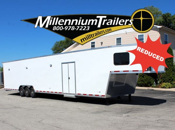 *REDUCED SAVE 12K* 2024 48' Car Hauler Lrg. Corner Bathroom 