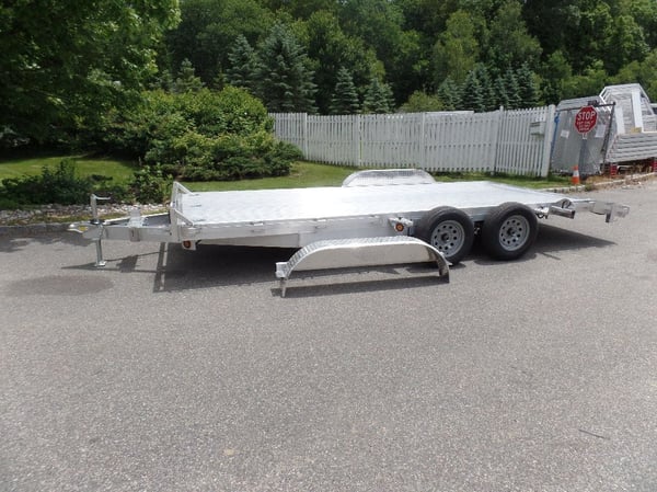 Open Car Trailer Aluminum with Aluminum deck 16 ft for ...