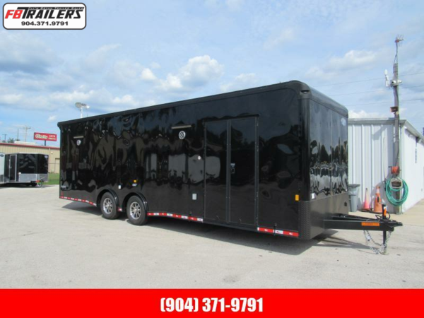 2025 Continental Cargo 8.5 x 28  Blackout Racing Trailer