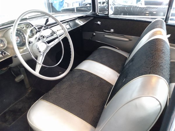 57 Chevy Belair completely restored