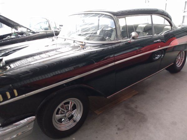 57 Chevy Belair completely restored