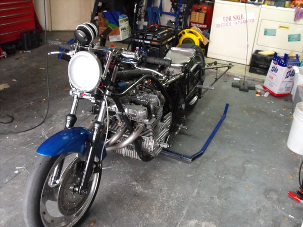  drag  bike  race operation motorcycle  trailer complete race 