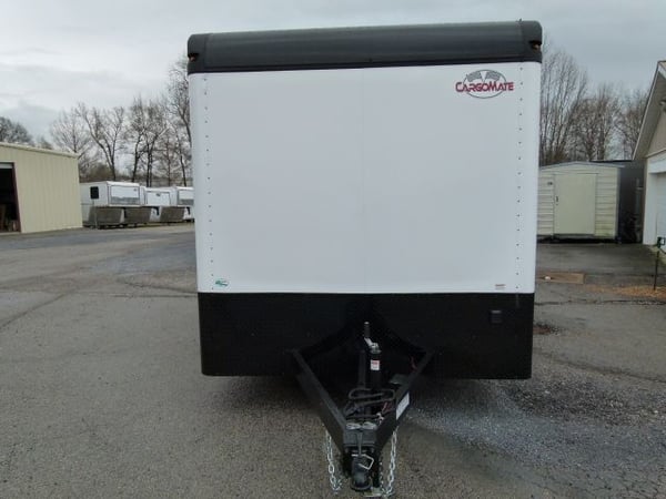 2022 32' CARGO MATE ELIMINATOR R/T WHITE WITH BLACK-OUT TRIM 