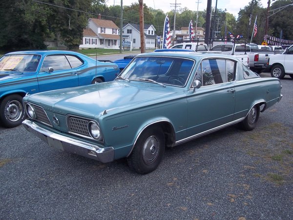 1966 Plymouth Barracuda for Sale $13,800