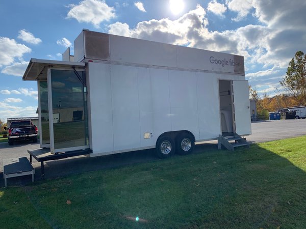 2013 Custom Sales Trailer, Full Aluminum Frame for Sale $33,500
