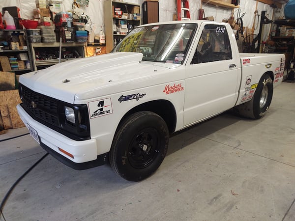 91 S15 drag truck, NEW 427, 1.80 ULTRA BELL TRANS,FTI conv.  for Sale $27,500 