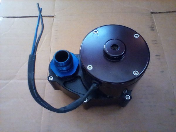 Meziere radiator mount water pump