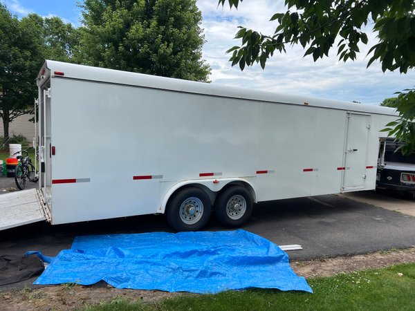 32ft W&W Steel Cargo Trailer  for Sale $18,000 