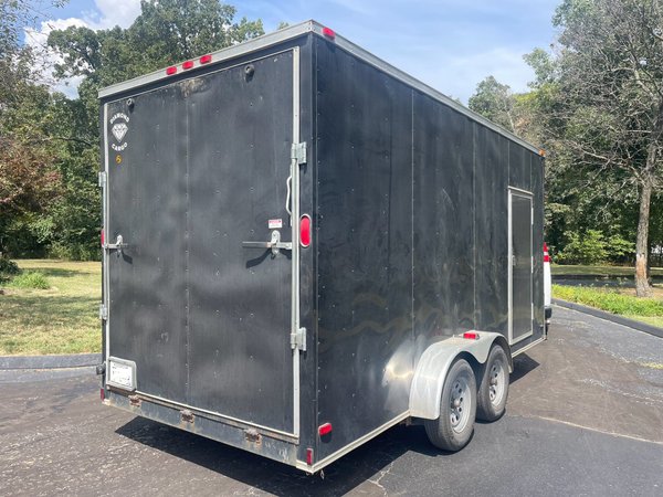 Diamond Cargo Extra Tall Enclosed Trailer 7x16   for Sale $6,500 