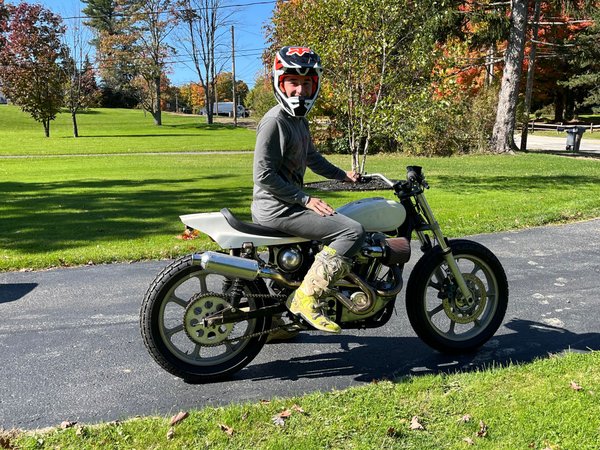 Harley hooligan dirt tracker sportster