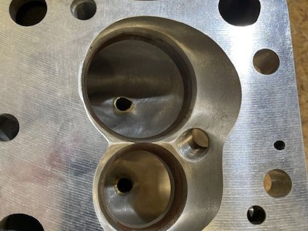 Chevy S/B bowtie heads and intake  for Sale $3,500 