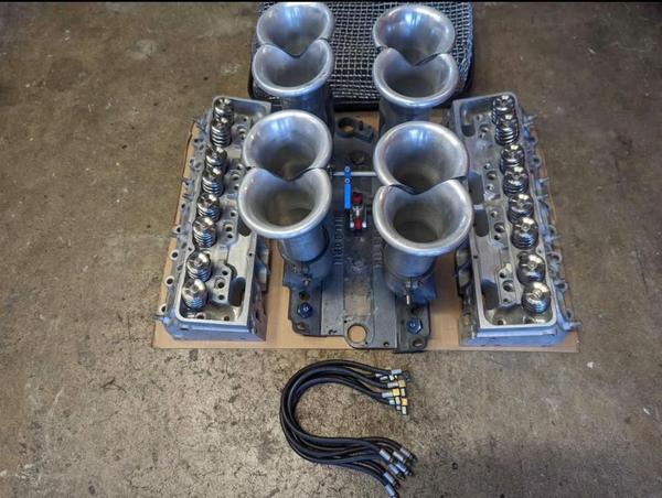 Brodix CNC 12SPD Heads w/ Hilborn Stack Injection Race Top E  for Sale $3,000 