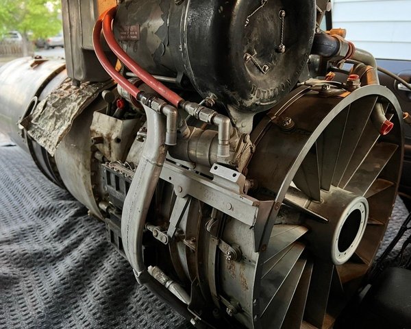 Rare General Electric J85-GE-3 Turbojet Engine  
