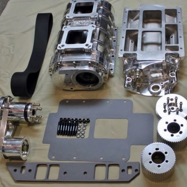 871 Blower Shop Big Block Chevy Complete Blower Setup for Sale in