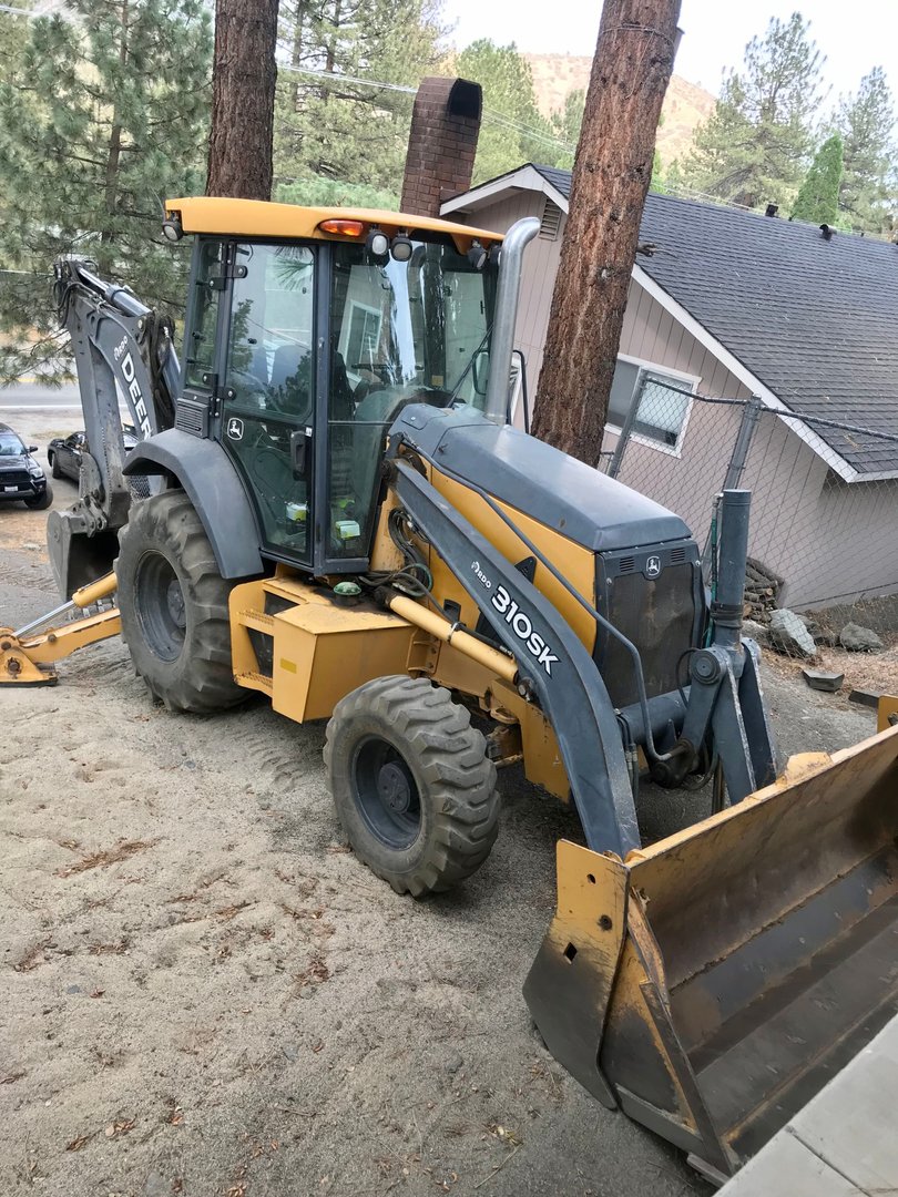 2014 JOHN DEERE 310 SK BACKHOE CAB A/C HEAT 4x4 PILOT CONTRO for Sale