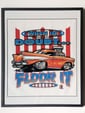 Set of 16 Hot Rod Prints by Airbrush Artist Brian Ashley  for sale $1,295 