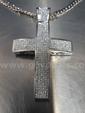 Platinum Diamond Pendant w/10k White Gold Necklace  for sale $2,027 