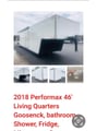 2018 Performax "46" Living Quarters