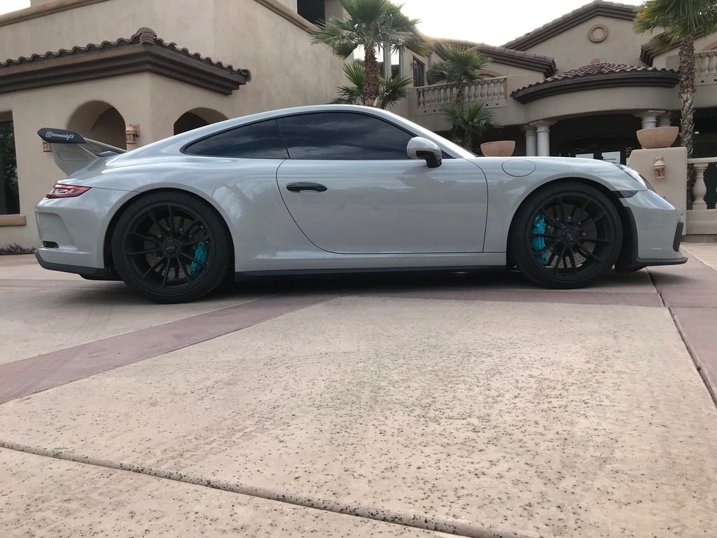 2018 Porsche GT3 - 2018 Porsche GT3 Chalk, Manual, Ceramics, 2200 mi, Certified Warranty, Buckets, LEDs - Used - VIN WP0AC2A97JS175968 - 2,277 Miles - 6 cyl - 2WD - Manual - Coupe - Gray - Scottsdale, AZ 85255, United States