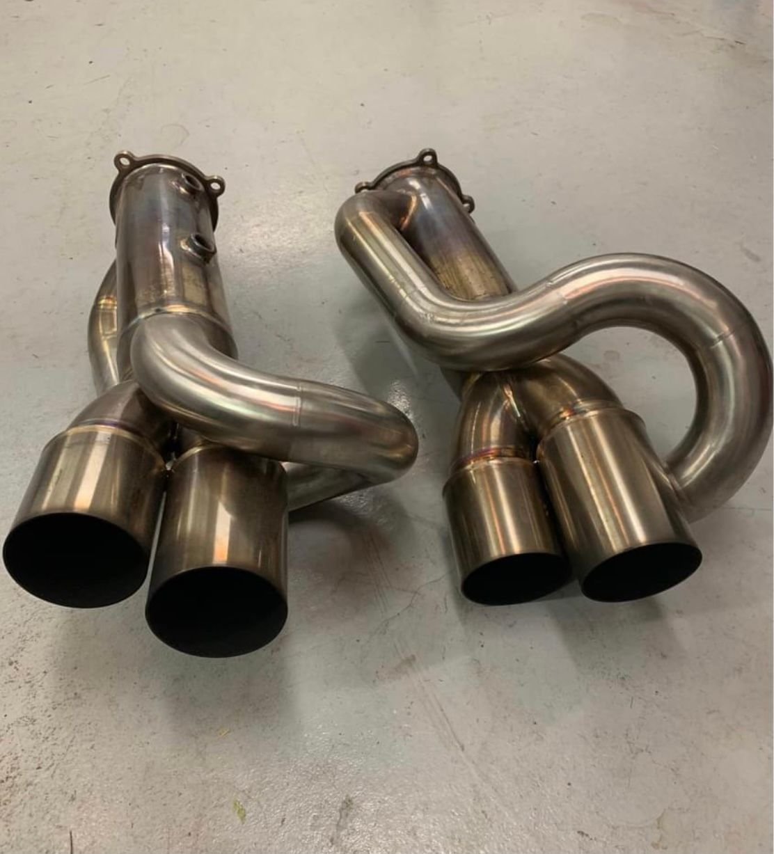 Engine - Exhaust - 996TT straight pipes with anti drone tubes for sale! - Used - 0  All Models - West Allis, WI 53219, United States