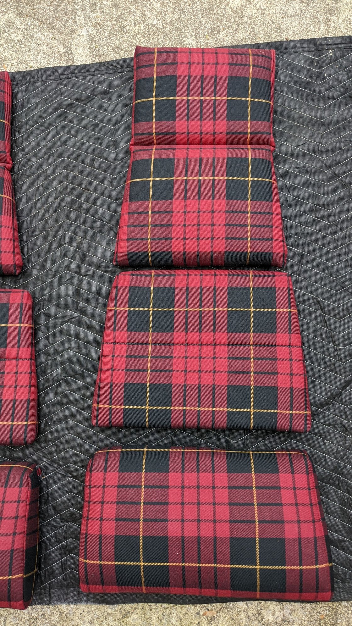 Interior/Upholstery - New tartan seat inserts/pads - New - 0  All Models - Bloomington, IN 47408, United States