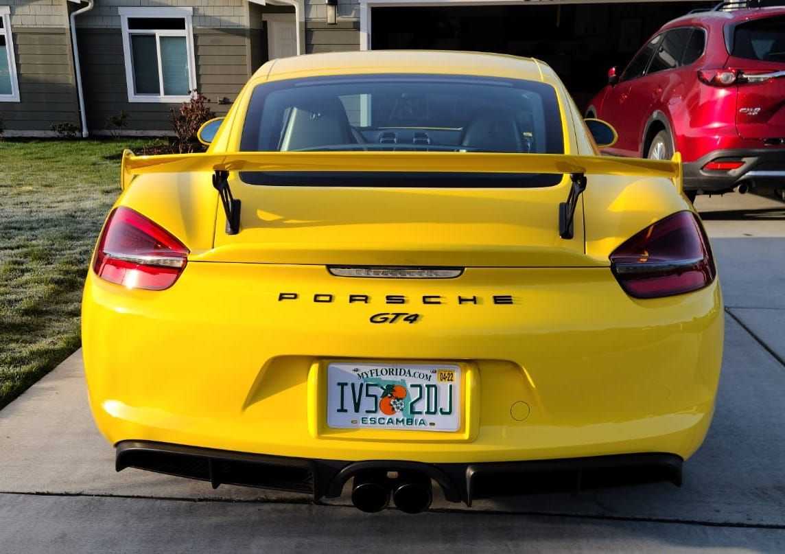 2016 Porsche Cayman GT4 - Yellow GT4 Clean history, no mods, not tracked Updated DME - Used - VIN WP0AC2A85GK191554 - 10,179 Miles - 6 cyl - 2WD - Manual - Coupe - Yellow - Anacortes, WA 98221, United States