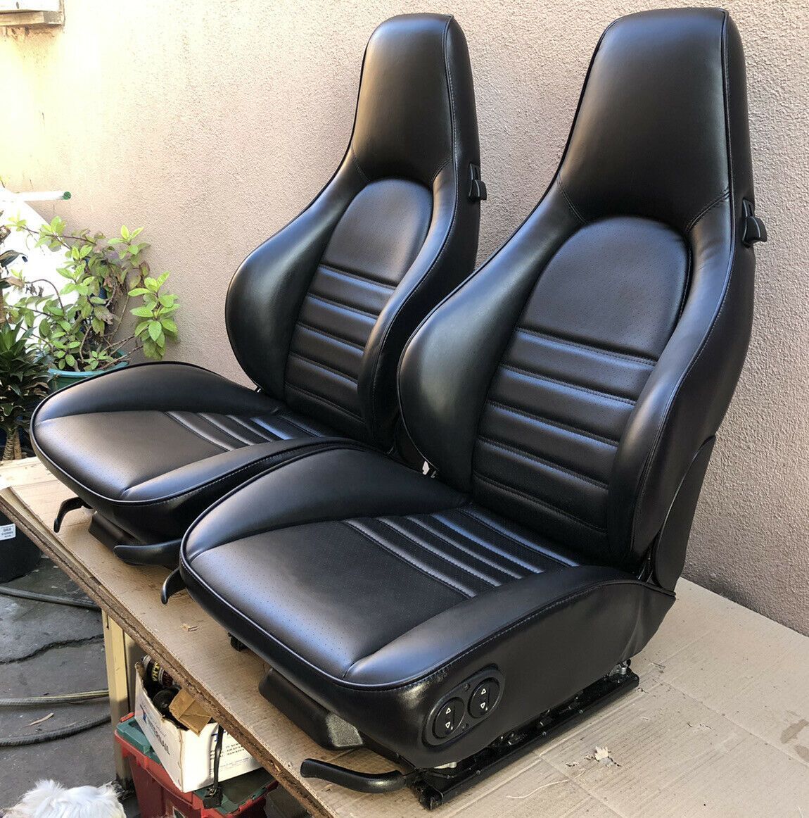 Interior/Upholstery - Porsche 964 965  Recaro Sport German Power Seats Remanufactured - New - 1985 to 1994 Porsche 911 - Bell, CA 90201, United States