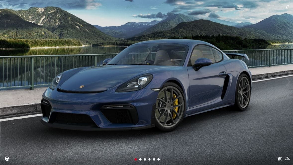 2020 Porsche 718 Cayman -  - New - VIN WP0AC2A81LS289359 - 20 Miles - 6 cyl - 2WD - Manual - Coupe - Blue - Houston, TX 77090, United States