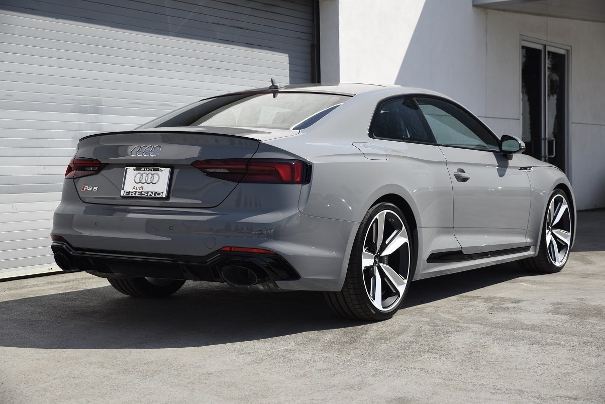 2018 Audi RS5 - Audi RS5 Nardo Grey available at Audi Fresno - New - VIN WUAPWAF52JA904520 - 6 cyl - AWD - Automatic - Sedan - Gray - Fresno, CA 93650, United States