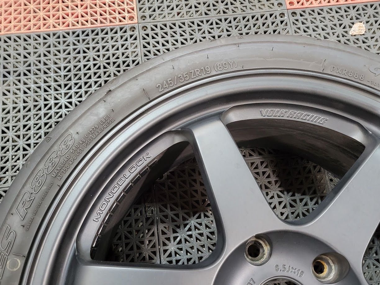 Wheels and Tires/Axles - 19” Volk Racing TE37 Wheels by Rays Engineering - Forged Monoblock - 996 WB 997 NB - Used - 1999 to 2012 Porsche 911 - Fairfax, VA 22032, United States