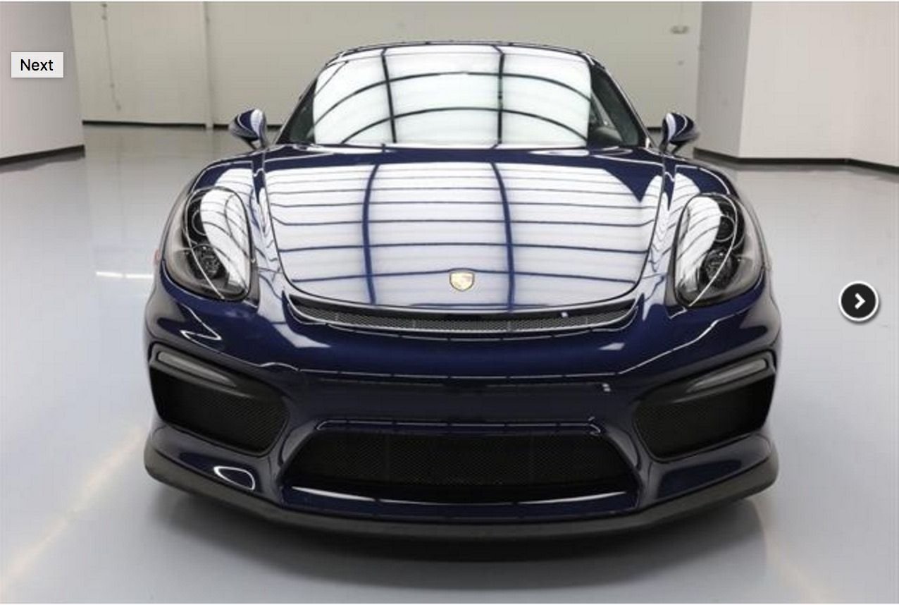 2016 Porsche Cayman GT4 - GT4 - Dark Blue Metallic, PCCBs - Used - VIN WP0AC2A88GK197347 - 16,000 Miles - Manual - Palm Springs, CA 92262, United States