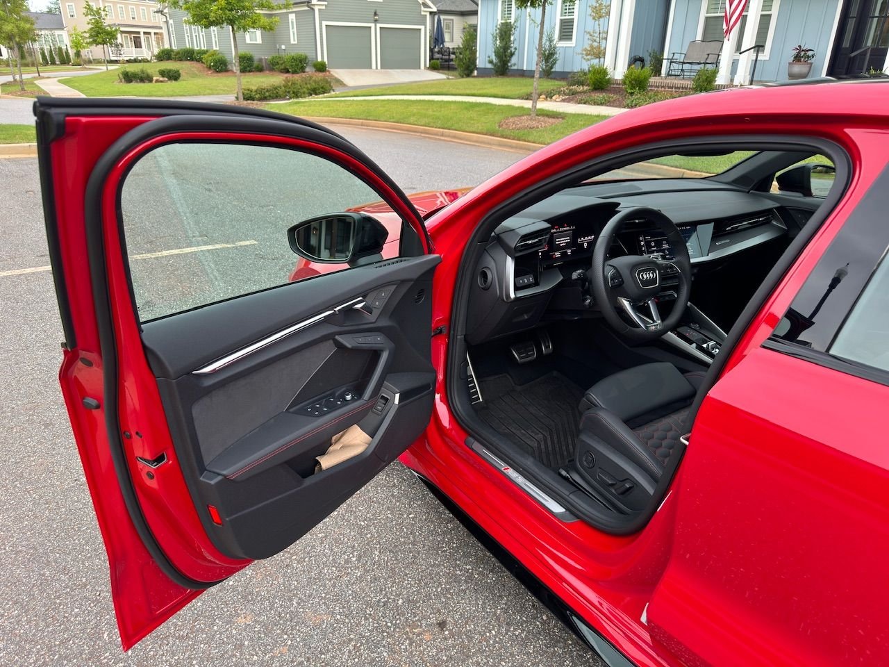2024 Audi RS3 - 2023 Audi RS3 _ Used _ 9K Miles _ Excellent and Like New! - Used - VIN 00000000000000000 - 9,243 Miles - 5 cyl - AWD - Automatic - Sedan - Red - Clemson, SC 29631, United States