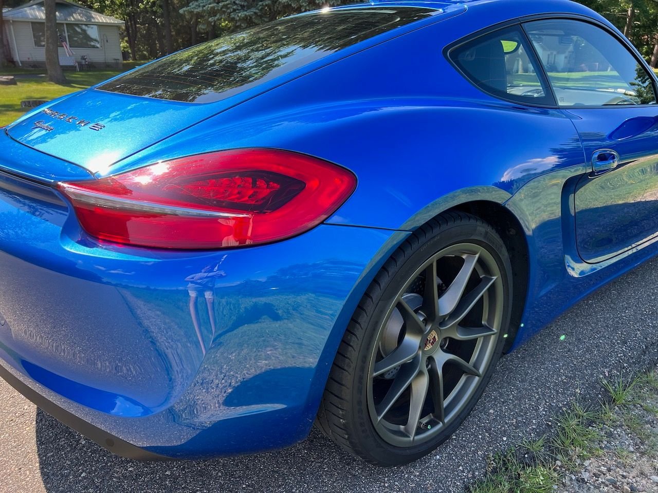 Cayman Sapphire Blue With Manual Trans PASM Rennlist Porsche Discussion Forums