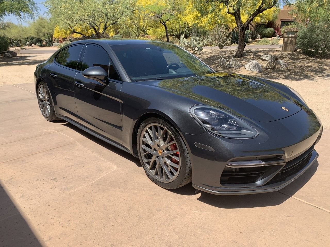 2017 Porsche Panamera - Porsche Panamera Turbo CPO 2017 - Used - VIN WP0AF2A74HL152335 - 33,500 Miles - 8 cyl - 4WD - Automatic - Sedan - Gray - Scottsdale, AZ 85255, United States