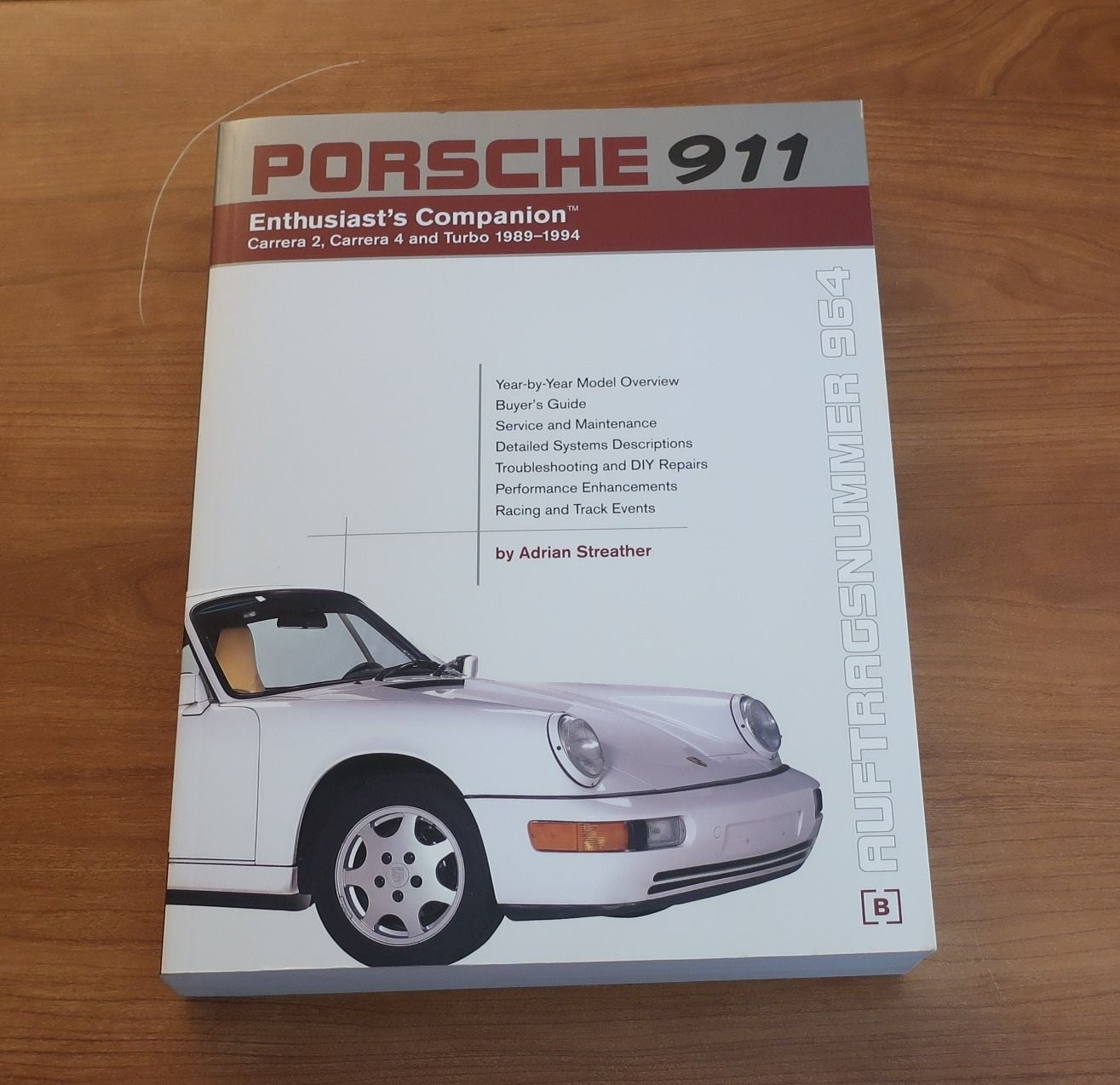 Miscellaneous - Porsche 911 Enthusiast's Companion by Adrian Streather - covering 964 89-94 - Used - All Years Porsche All Models - Eastlake, CO 80614, United States