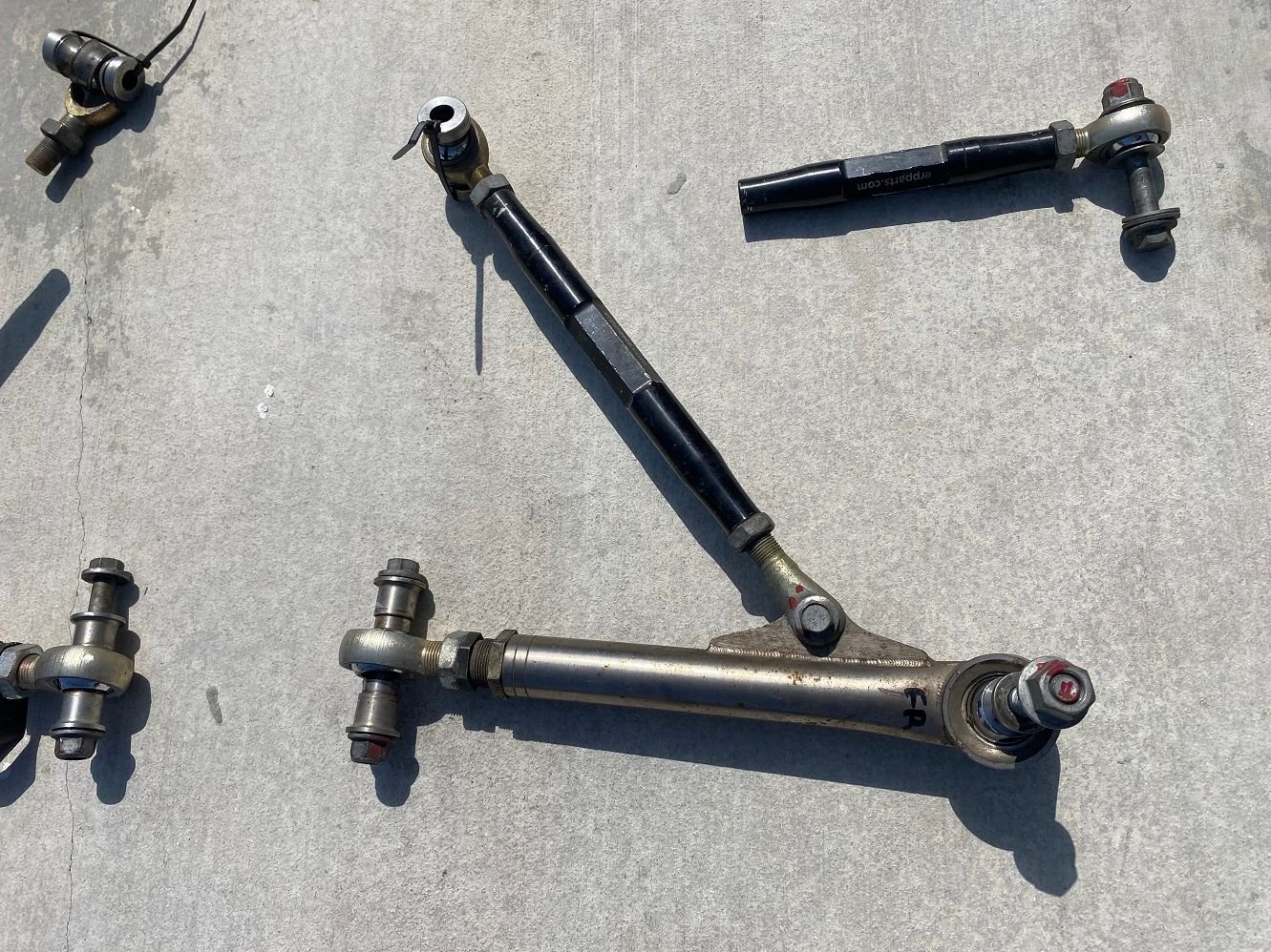 Steering/Suspension - ERP 997 Motorsport Control Arms/Dogbones/Toe Links/Tie Rods - Used - 2005 to 2012 Porsche 911 - Dania Beach, FL 33004, United States
