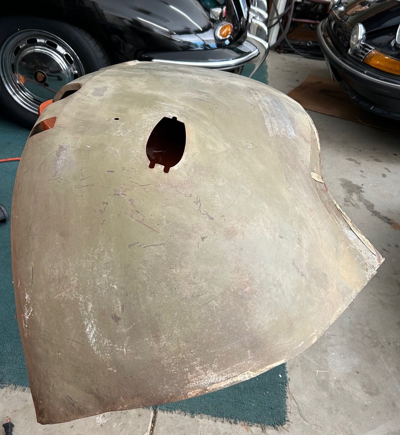 Exterior Body Parts - Porsche 356 Rear Panel for T2 Coupe (NOS) - Used - All Years  All Models - Riverside, CA 92506, United States