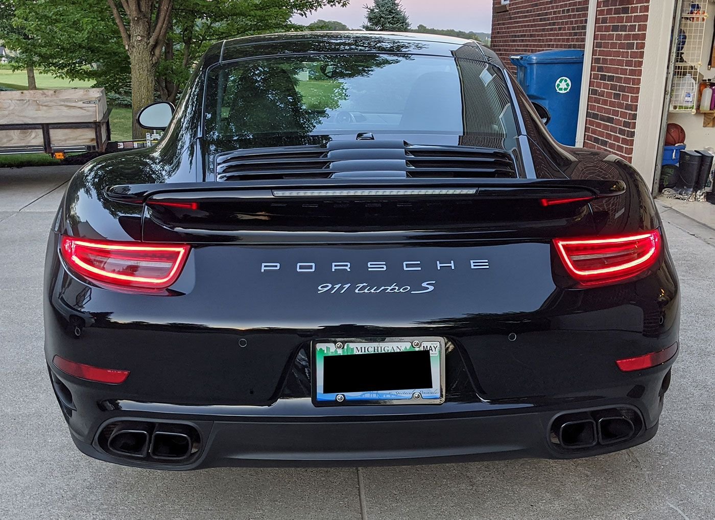2014 Porsche 911 - 2014 911 Turbo S - Used - VIN WP0AD2A99ES167096 - 23,200 Miles - 6 cyl - AWD - Automatic - Coupe - Black - Oxford, MI 48371, United States