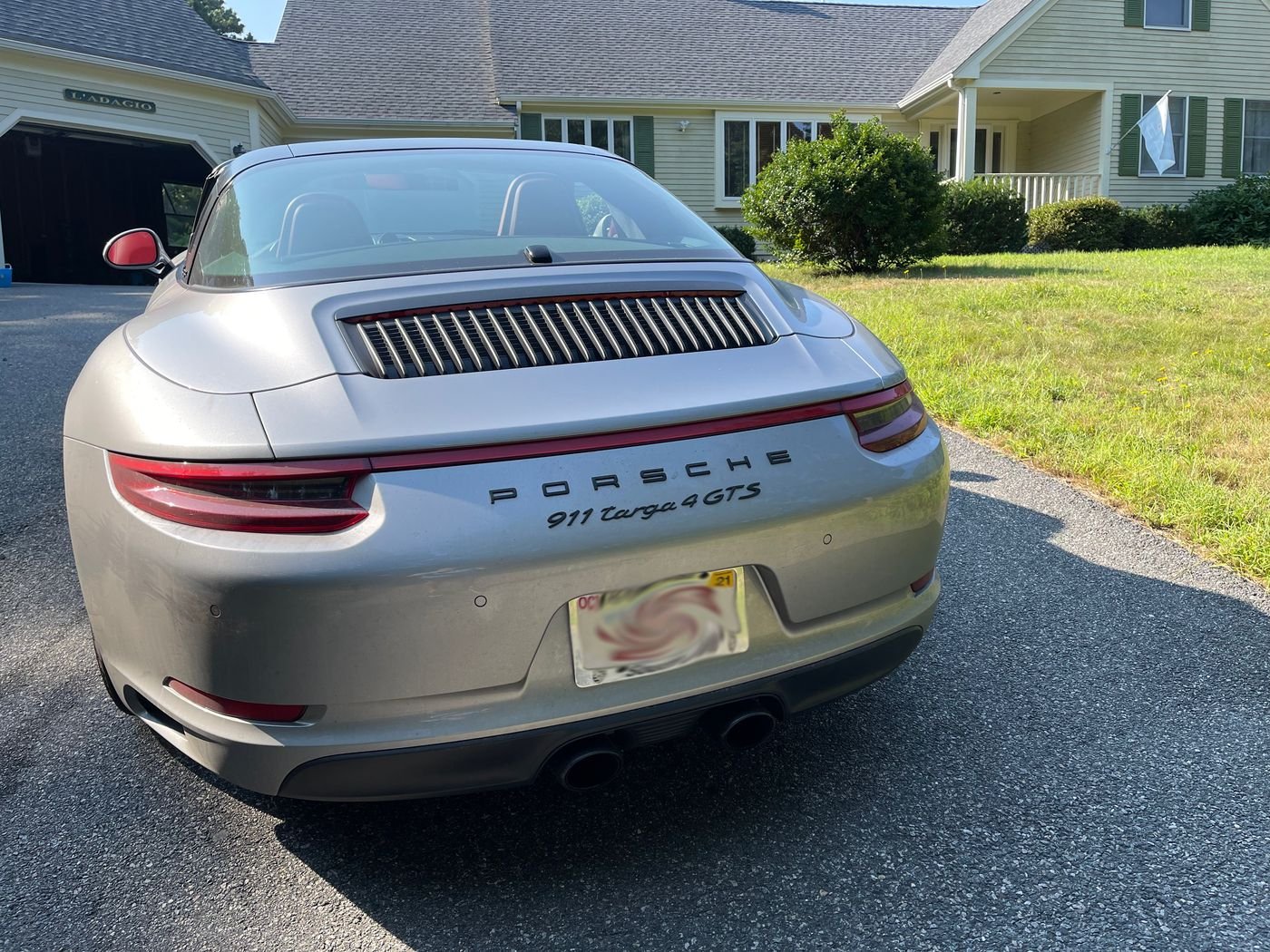 2018 Porsche 911 - 2018 Targa 4 GTS - MT - GT Silver with Bordeaux leather interior, 9300 miles - Used - VIN WP0BB2A92JS134204 - 9,500 Miles - 6 cyl - 4WD - Manual - Convertible - Silver - Boston, MA 02446, United States