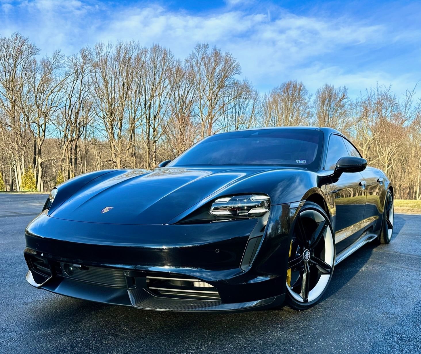 2021 Porsche Taycan - 2021 Taycan Turbo S Black/Red (Philly Area) - Used - VIN WP0AC2Y14MSA62258 - 4,500 Miles - Other - 4WD - Automatic - Sedan - Black - Chadds Ford, PA 19317, United States