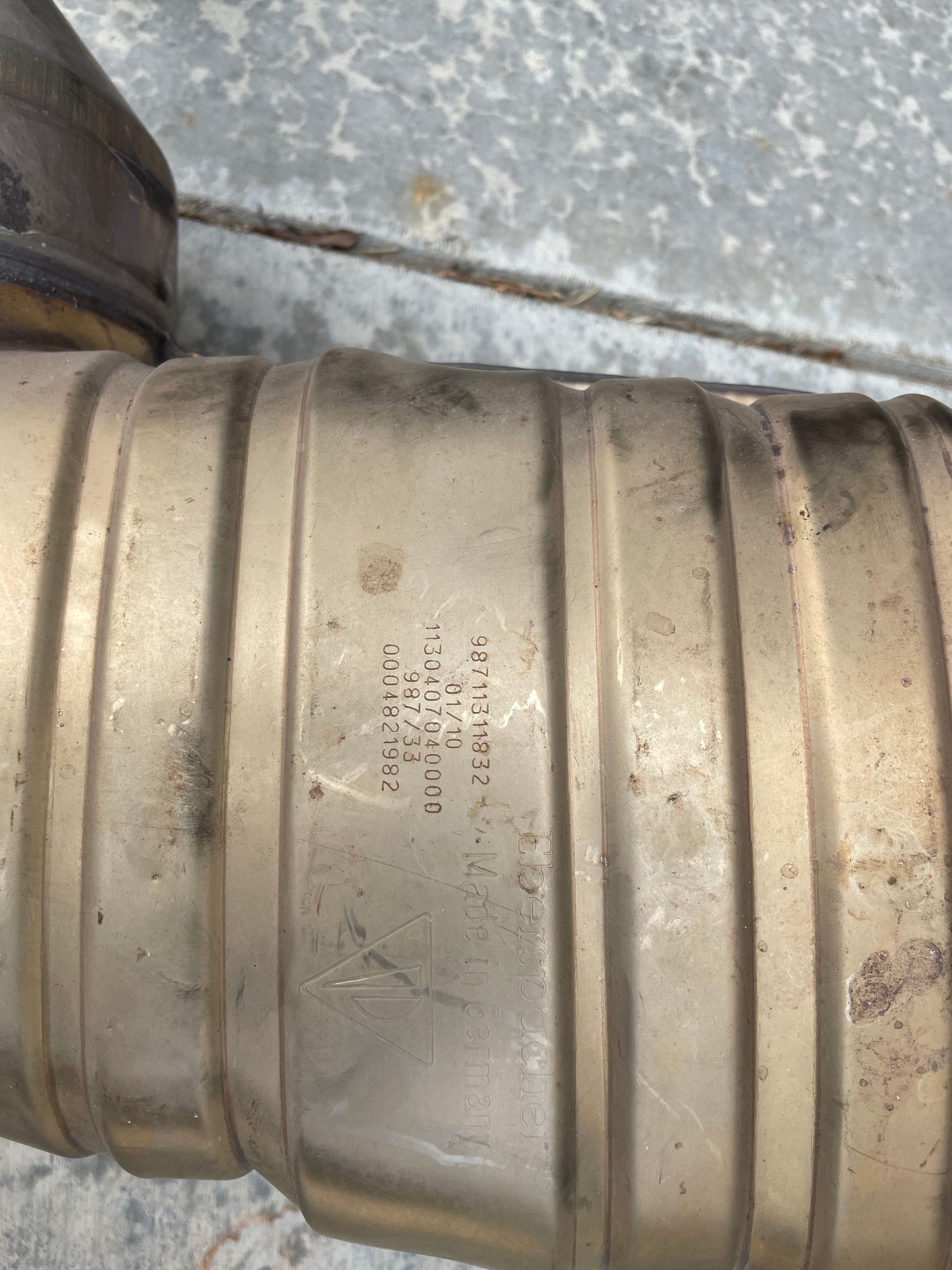 Engine - Exhaust - 987.2 Boxster/Cayman OEM Mufflers - Used - 2009 to 2012 Porsche Boxster - 2009 to 2012 Porsche Cayman - Lakewood, CO 80228, United States