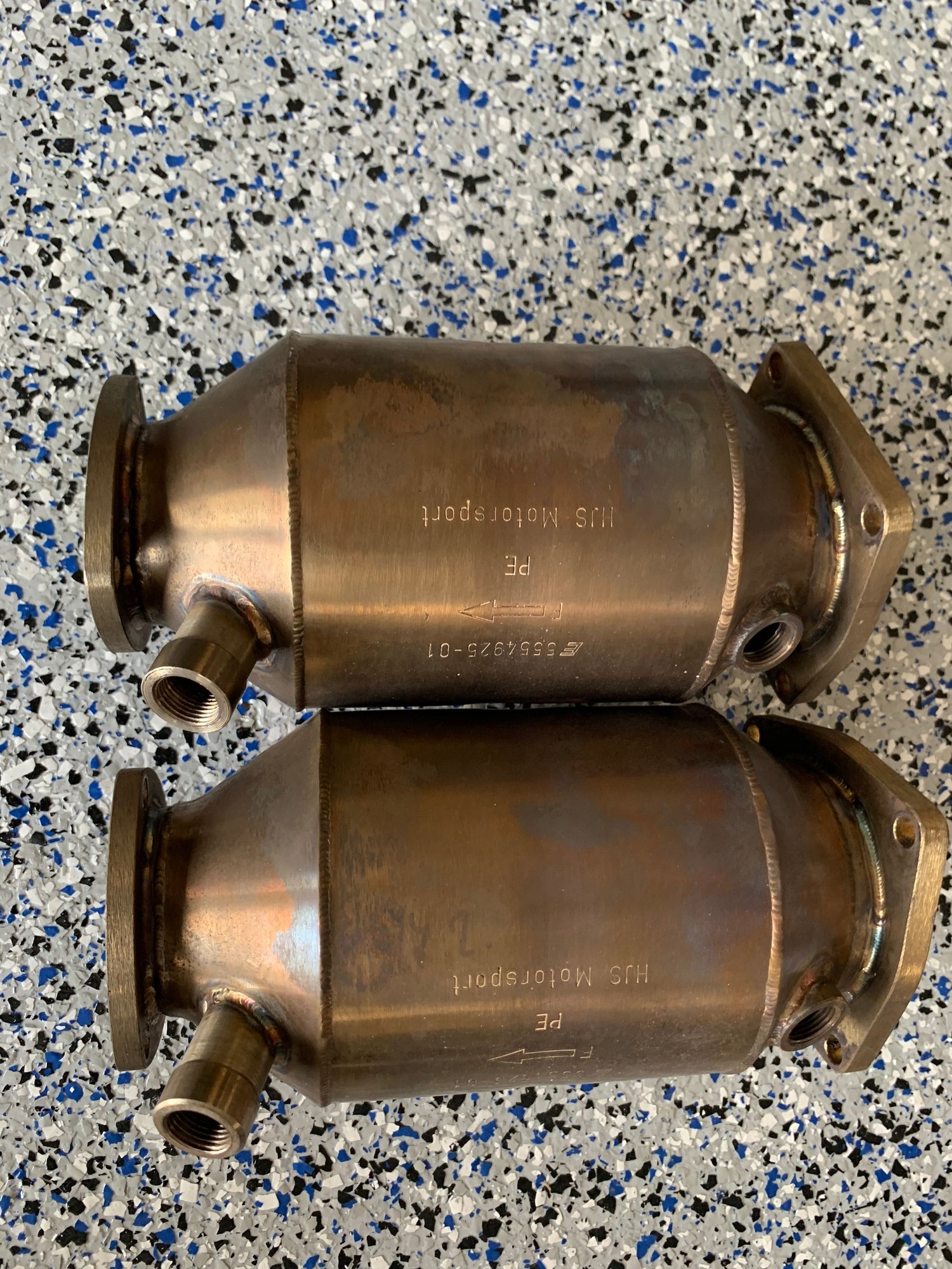Engine - Exhaust - Kline 100 Cell Cats - 997.2 Turbo - Used - 2011 to 2013 Porsche 911 - Jupiter, FL 33478, United States