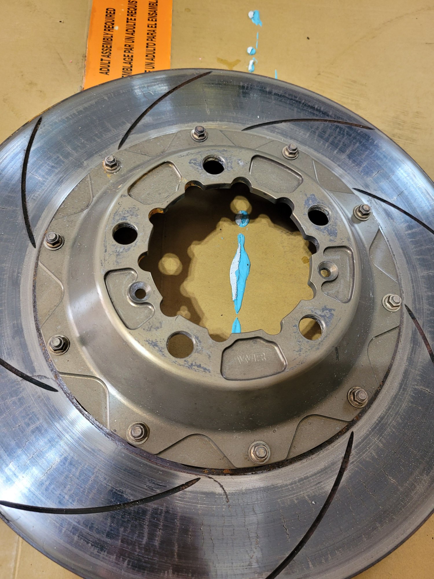 Brakes - AP 380mm front rotors for 997.2 GT3/RS/Cup - Used - 2007 to 2015 Porsche 911 - Old Tappan, NJ 07675, United States