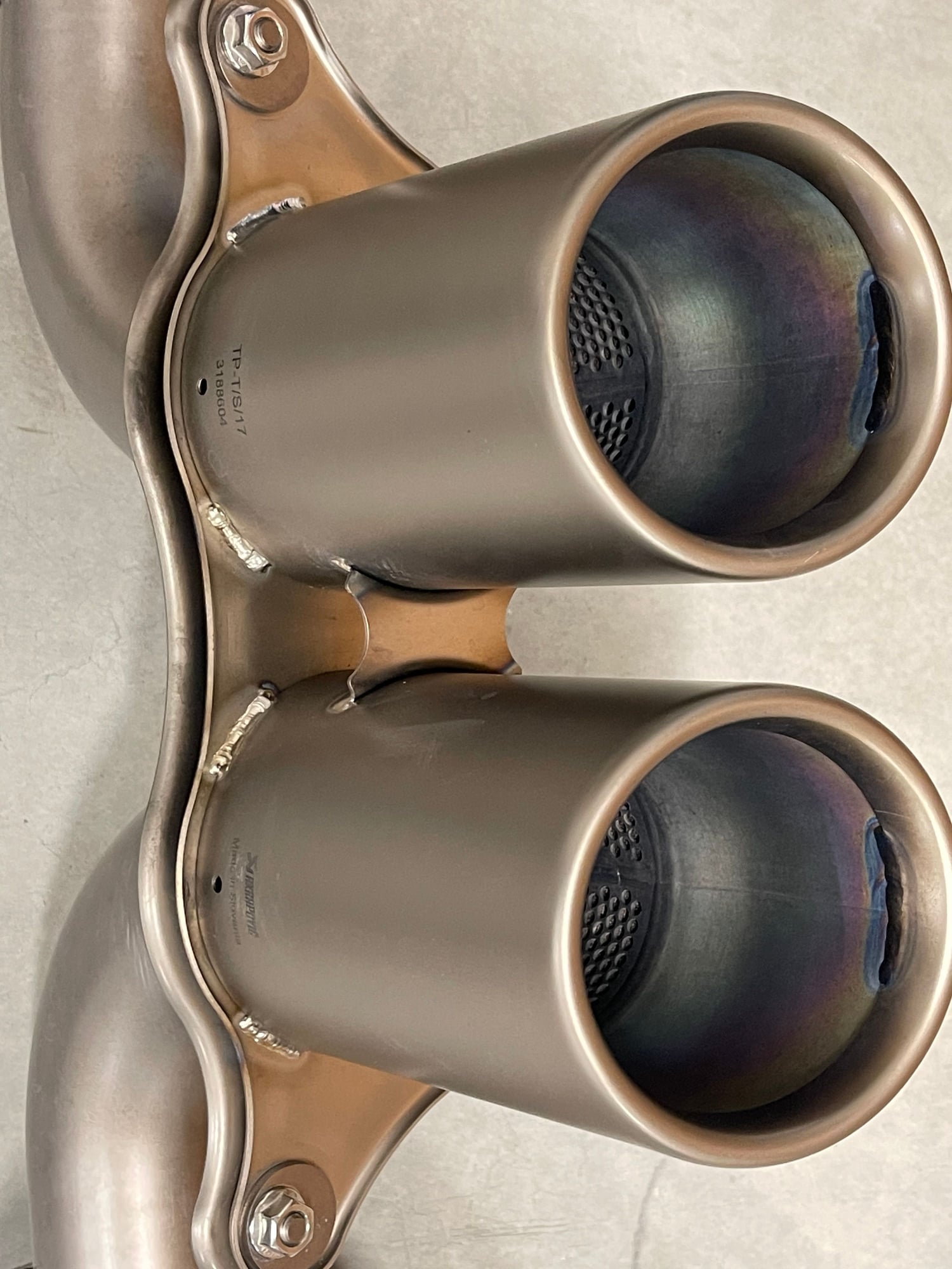 Engine - Exhaust - Akrapovic center bypass with TIPS 991.2 GT3 / GT3RS mint - Used - 0  All Models - So Oc, CA 92707, United States