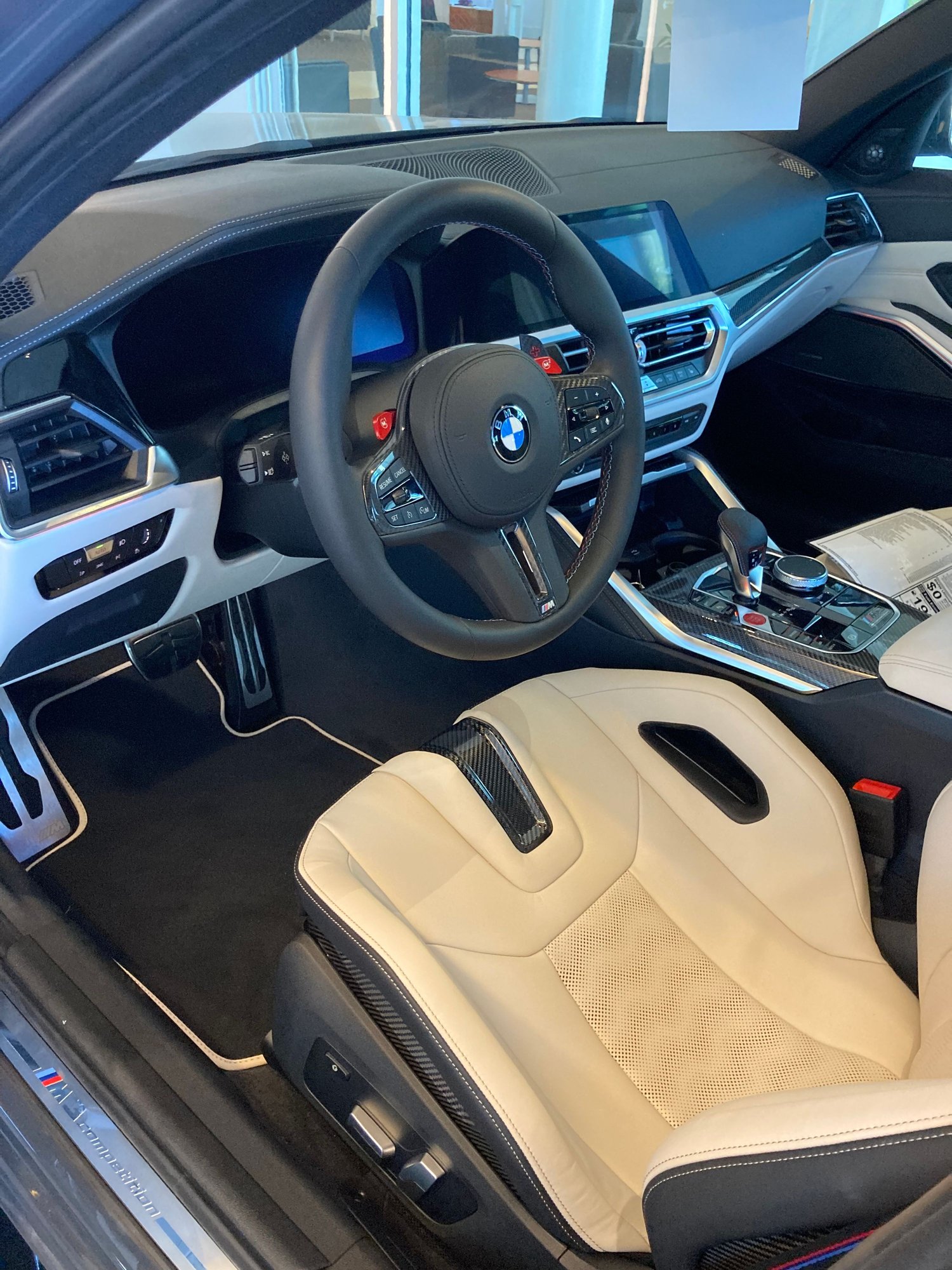 2022 BMW 3-Series - 2022 M3 Competition- Dravit Grey / Carbon Buckets / Carbon Ceramic Brakes! - Used - VIN WBS33AY06NFM61523 - 2,000 Miles - 6 cyl - 2WD - Automatic - Sedan - Gray - Dallas, TX 75071, United States