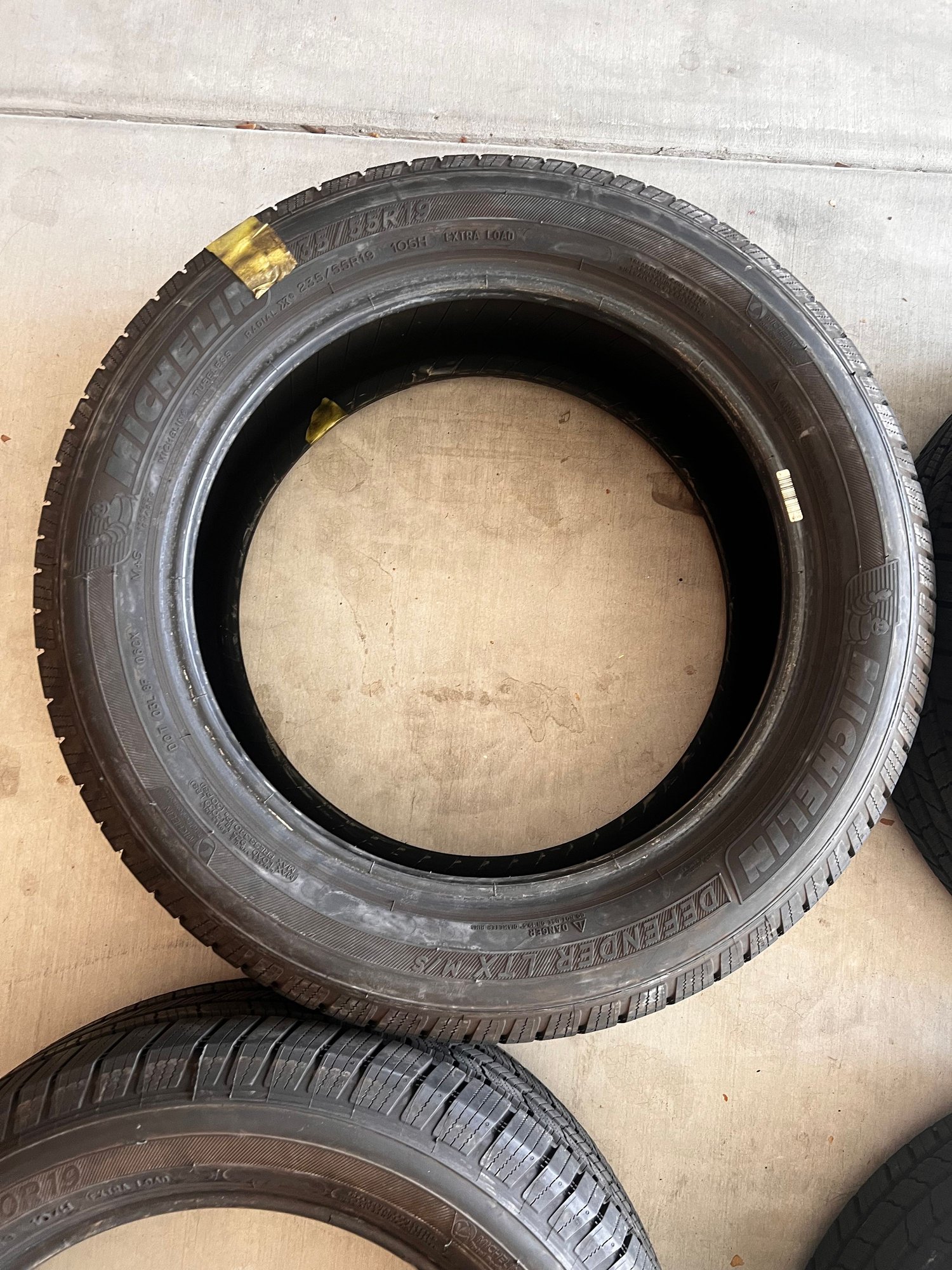 Wheels and Tires/Axles - Michelin Defender LTX m/s 235/55/R19 105H Front 255/50/R19 107H Rear - Used - -1 to 2024  All Models - Mesa, AZ 85206, United States